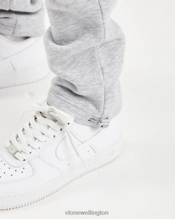 Og Essence Joggers Heather Grey/White/Black Men Vlone HRJFR375 Bottom