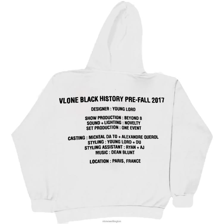 Black History Hoodie White Men Vlone HRJFR43 Top
