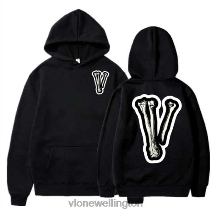 Bones V Skull Hoodie Men Vlone HRJFR94 Top