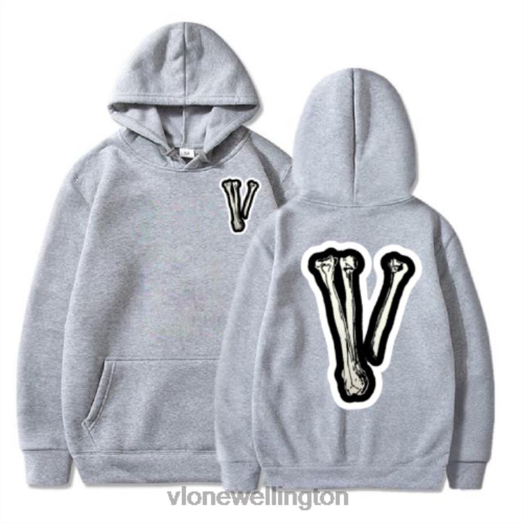 Bones V Skull Hoodie Men Vlone HRJFR94 Top