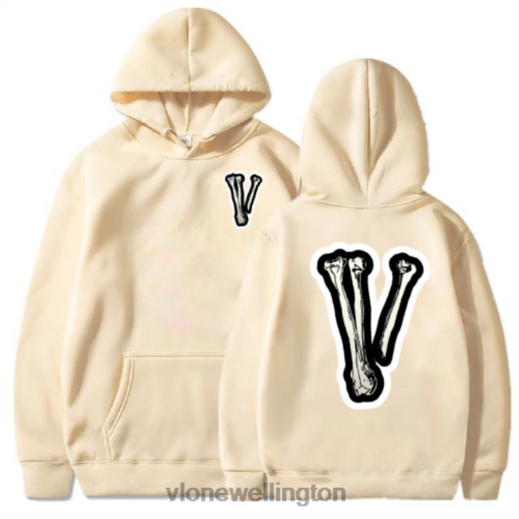 Bones V Skull Hoodie Men Vlone HRJFR94 Top
