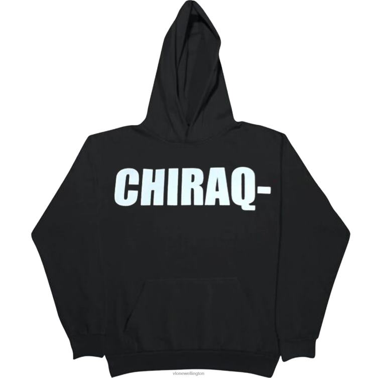 Chicago Chiraq Hoodie Black Men Vlone HRJFR44 Top