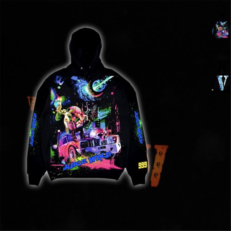 Juice Wrld Cosmic Hoodie Men Vlone HRJFR19 Top