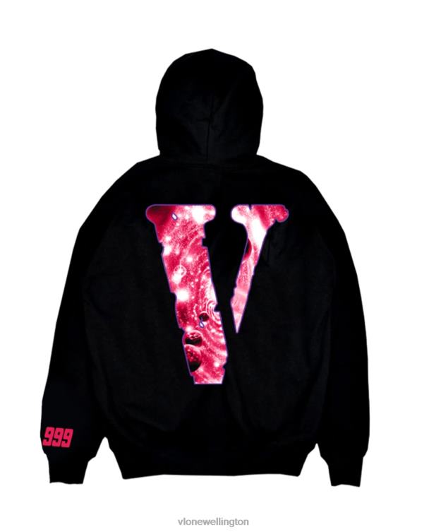 Juice Wrld Galaxy Hoodie Black Men Vlone HRJFR8 Top