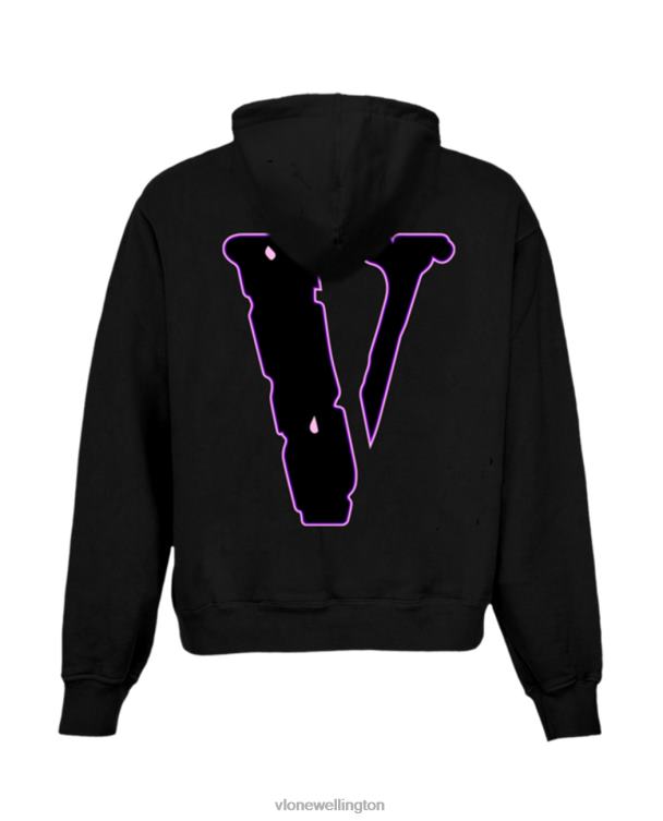 Juice Wrld Legend Hoodie Black Men Vlone HRJFR9 Top
