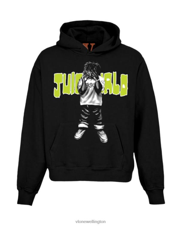 Juice Wrld Moty Hoodie Black Men Vlone HRJFR11 Top
