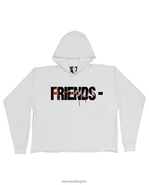 Keep Enemies Close Hoodie White Men Vlone HRJFR22 Top