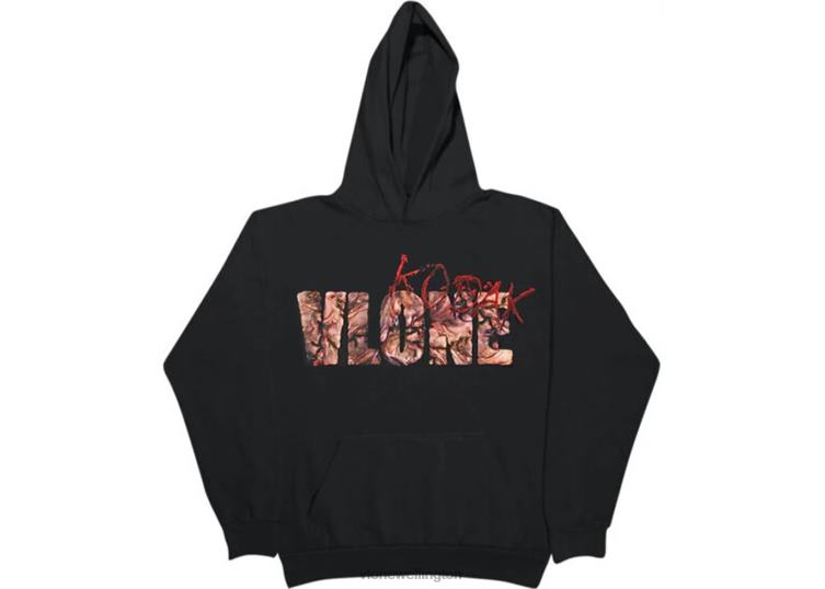 Kodak Black kb Black Hoodie Men Vlone HRJFR50 Top