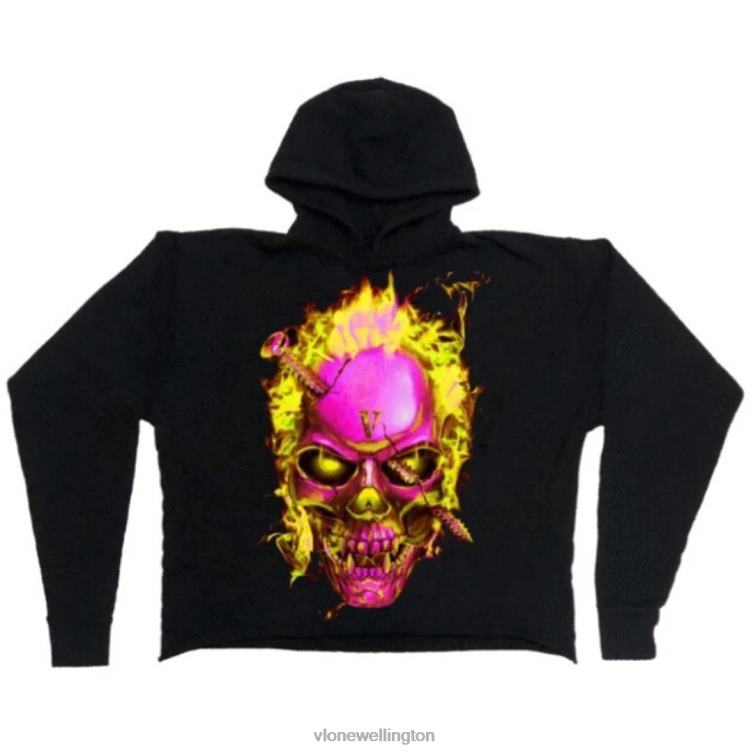 Pop Up Purple Houston Texas Hoodie Black Men Vlone HRJFR91 Top