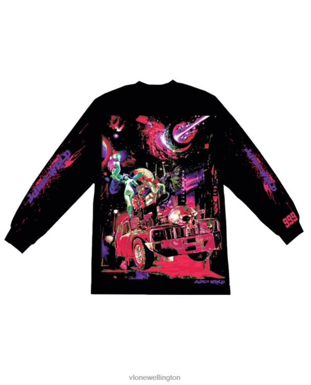 Juice Wrld Galaxy Long Sleeve Black Men Vlone HRJFR378 Top