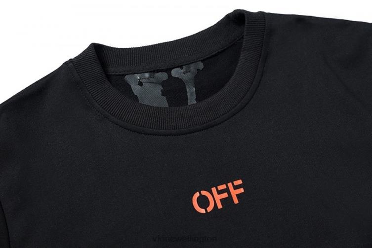 Off White Sweatshirt Black Men Vlone HRJFR386 Top