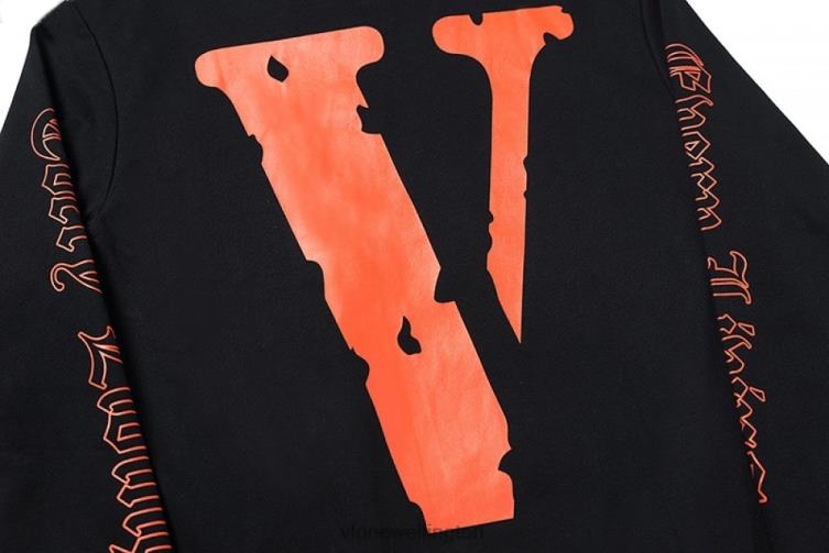 Off White Sweatshirt Black Men Vlone HRJFR386 Top
