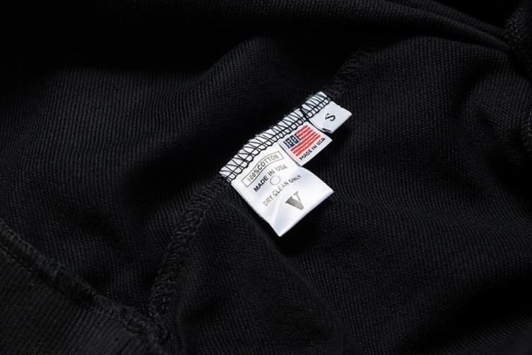 Off White Sweatshirt Black Men Vlone HRJFR386 Top