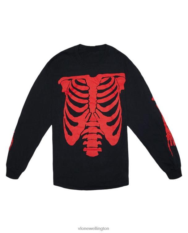 Playboi Carti Die Lit Tour Ribcage Longsleeve Black Men Vlone HRJFR379 Top