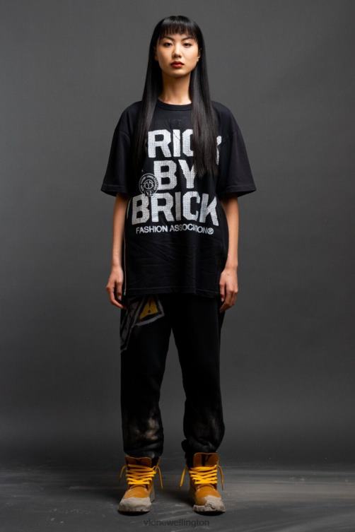 Bbb Association T Shirt In Rhinestone Men Vlone HRJFR113 Top