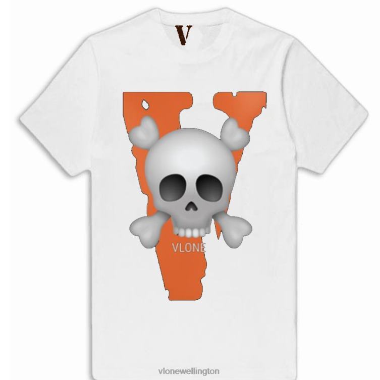 Big V With Skull T Shirt Men Vlone HRJFR269 Top