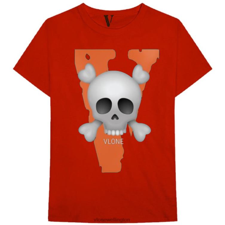 Big V With Skull T Shirt Men Vlone HRJFR269 Top