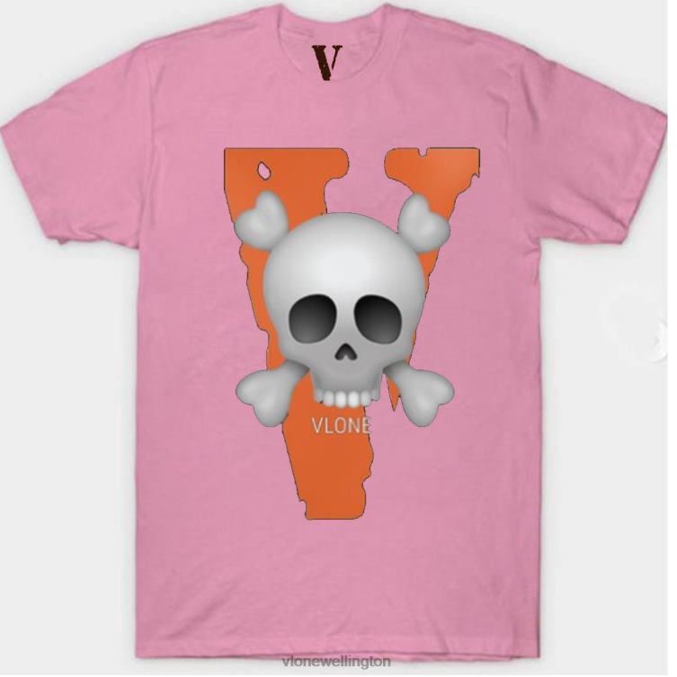 Big V With Skull T Shirt Men Vlone HRJFR269 Top