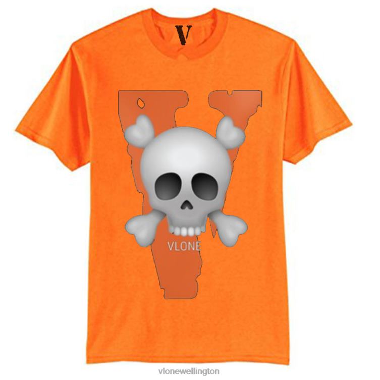 Big V With Skull T Shirt Men Vlone HRJFR269 Top