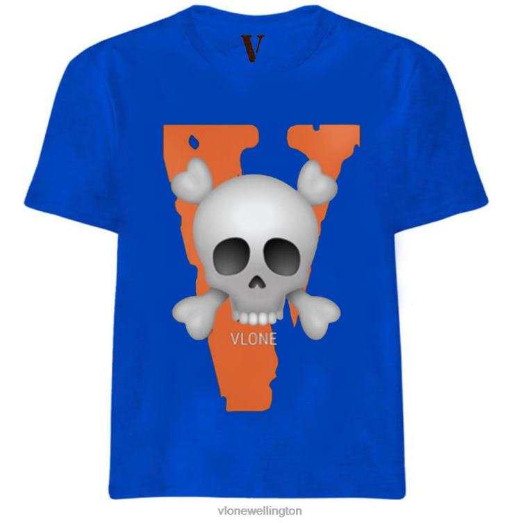 Big V With Skull T Shirt Men Vlone HRJFR269 Top