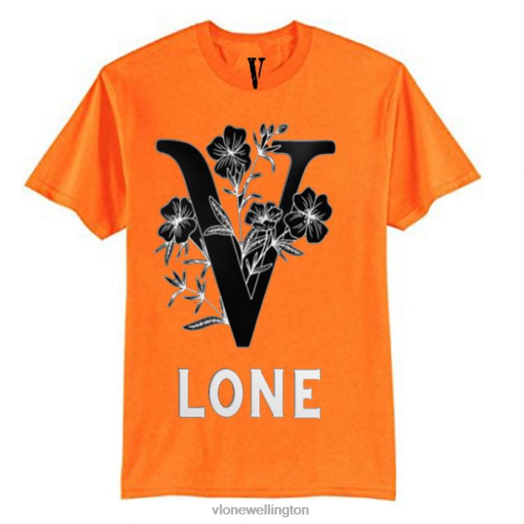 Black Flowers T Shirt Men Vlone HRJFR292 Top