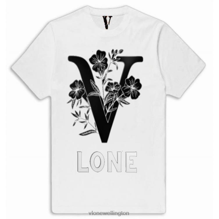 Black Flowers T Shirt Men Vlone HRJFR292 Top