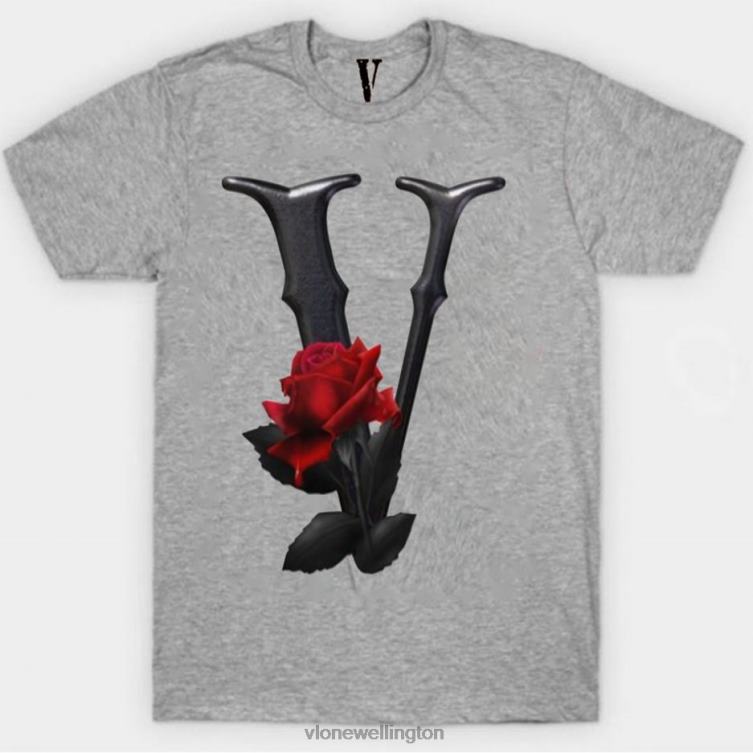 Black & Red Flower T Shirt Men Vlone HRJFR301 Top