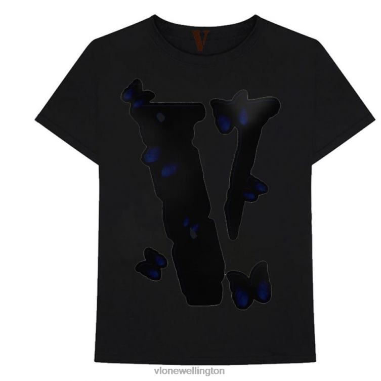 Black Shape Butterfly T Shirt Men Vlone HRJFR272 Top