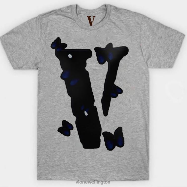 Black Shape Butterfly T Shirt Men Vlone HRJFR272 Top