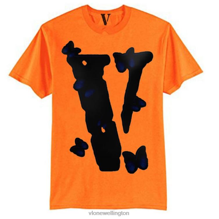 Black Shape Butterfly T Shirt Men Vlone HRJFR272 Top