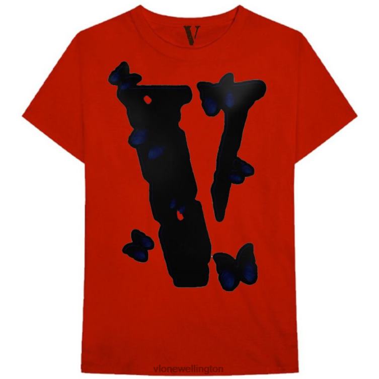 Black Shape Butterfly T Shirt Men Vlone HRJFR272 Top