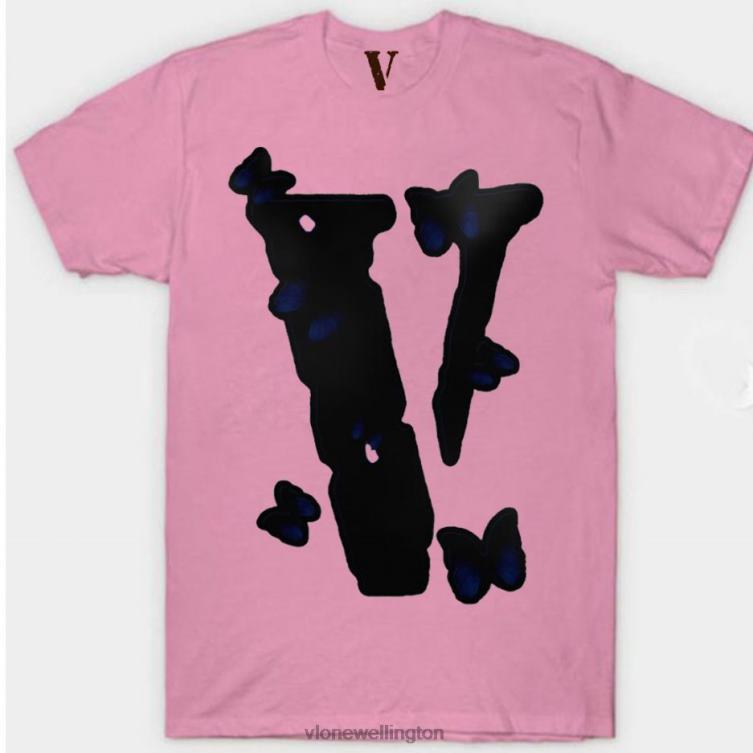 Black Shape Butterfly T Shirt Men Vlone HRJFR272 Top