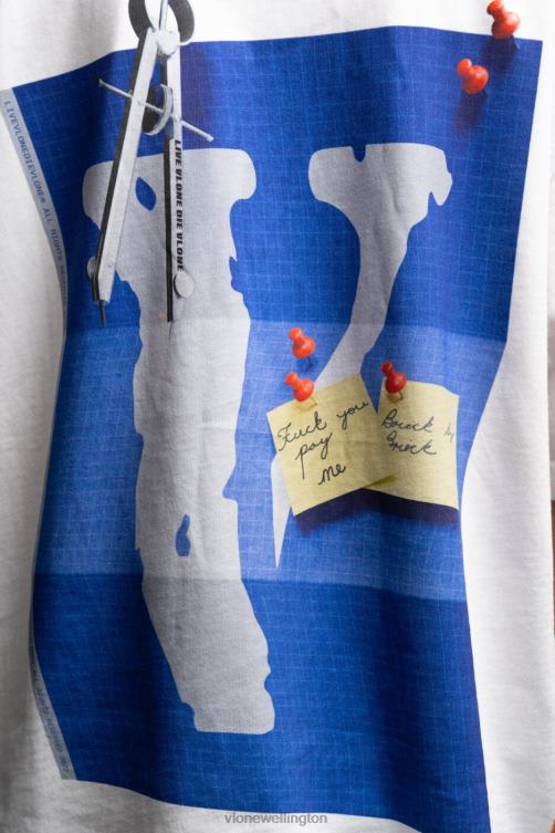 Blueprint T Shirt Men Vlone HRJFR109 Top