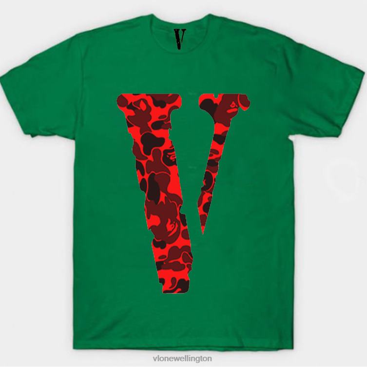 Camo T Shirt Men Vlone HRJFR126 Top