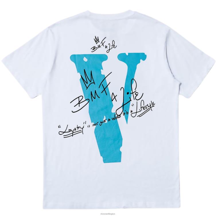 Death B4 Dishonor White T Shirt Men Vlone HRJFR204 Top