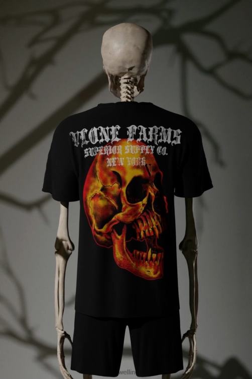 Demonfire T Shirt Black Men Vlone HRJFR114 Top