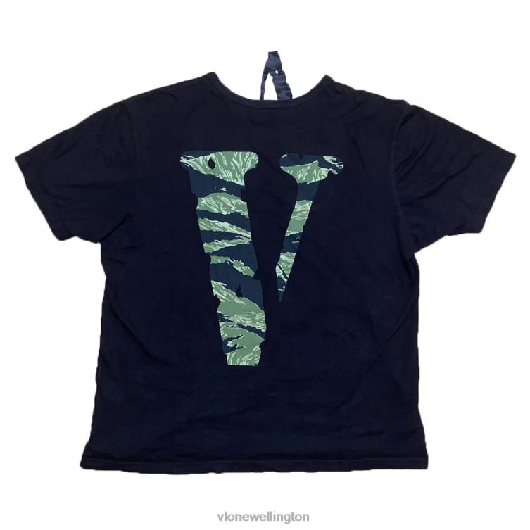 Forest Camo Friends Tee Black Men Vlone HRJFR227 Top