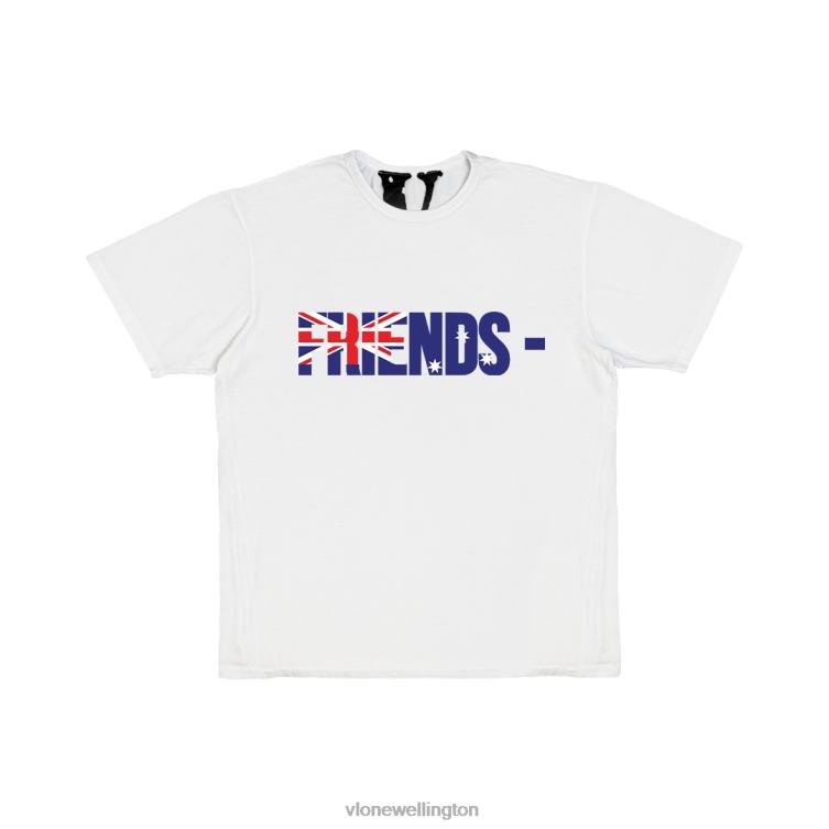 Friends Aus T Shirt White Men Vlone HRJFR267 Top