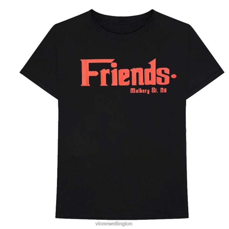 Friends Godfather Mulberry St Red Black Tee Men Vlone HRJFR176 Top