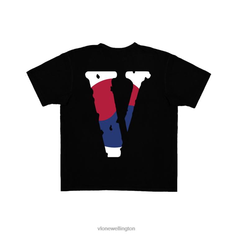 Friends Kor T Shirt Black Men Vlone HRJFR257 Top