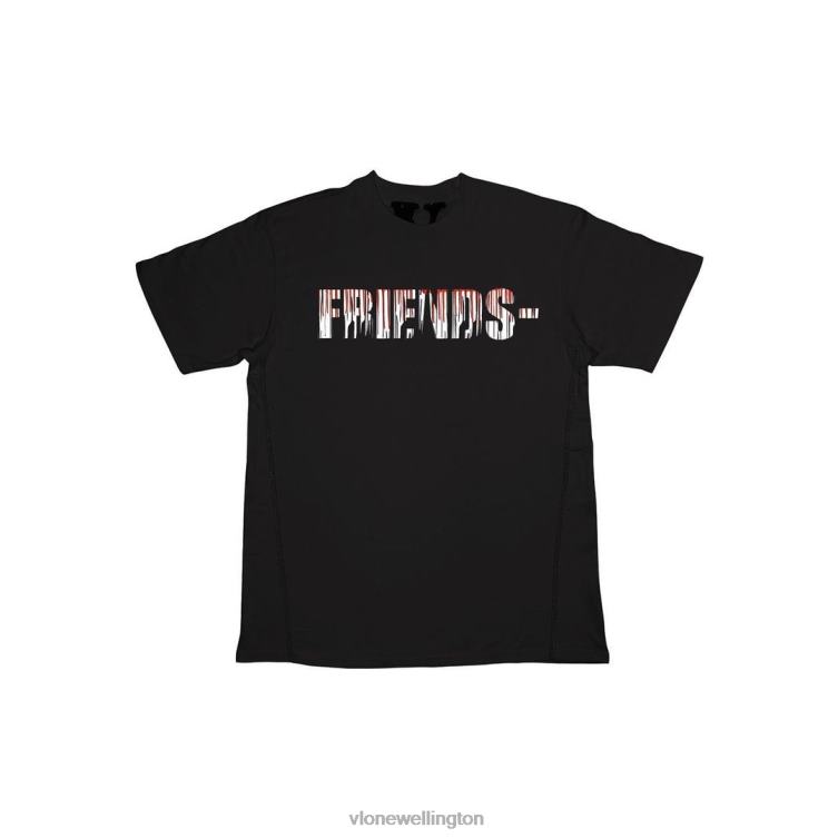Friends Scissors Tee Black Men Vlone HRJFR222 Top