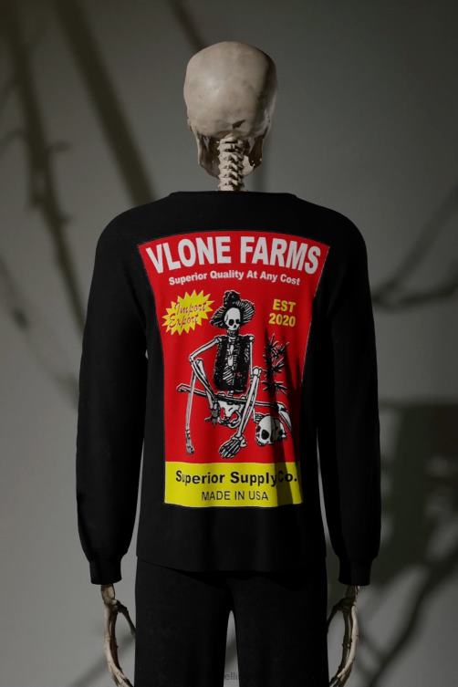 Import Export Long Sleeve T Shirt Men Vlone HRJFR104 Top