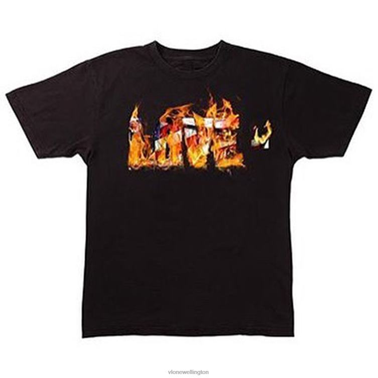 Love T Shirt Black Men Vlone HRJFR177 Top