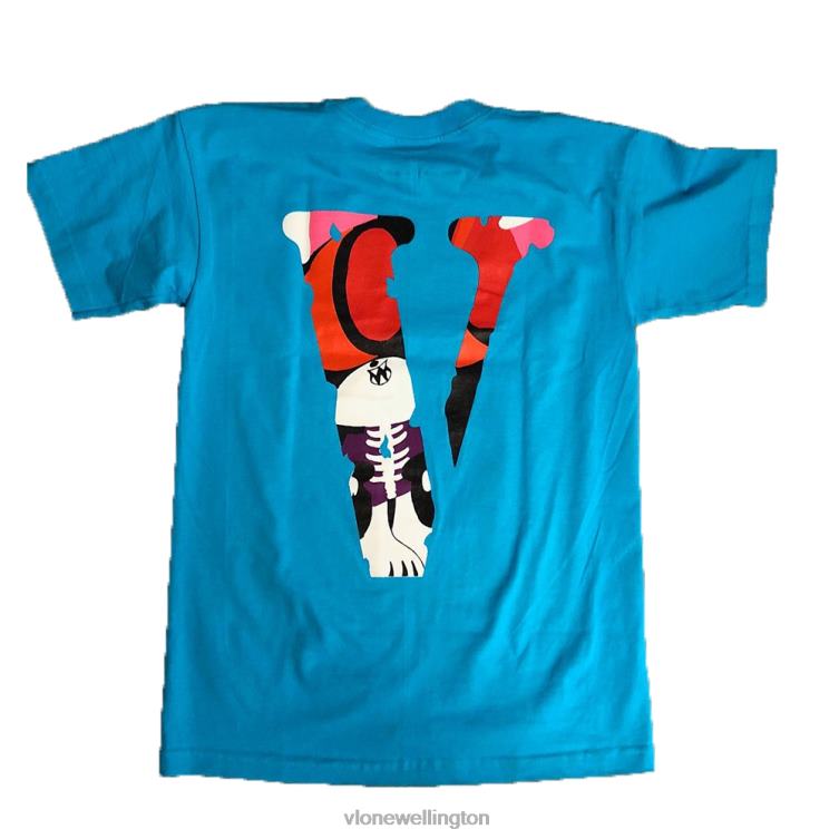 Miami Vice Tee Blue Men Vlone HRJFR230 Top