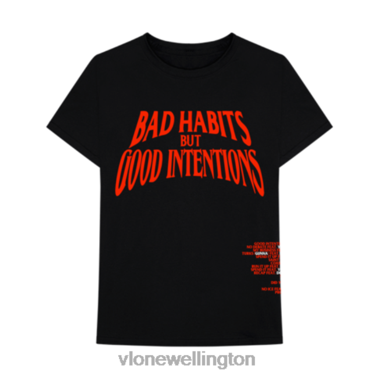 Nav Bad Habits T Shirt Men Vlone HRJFR322 Top