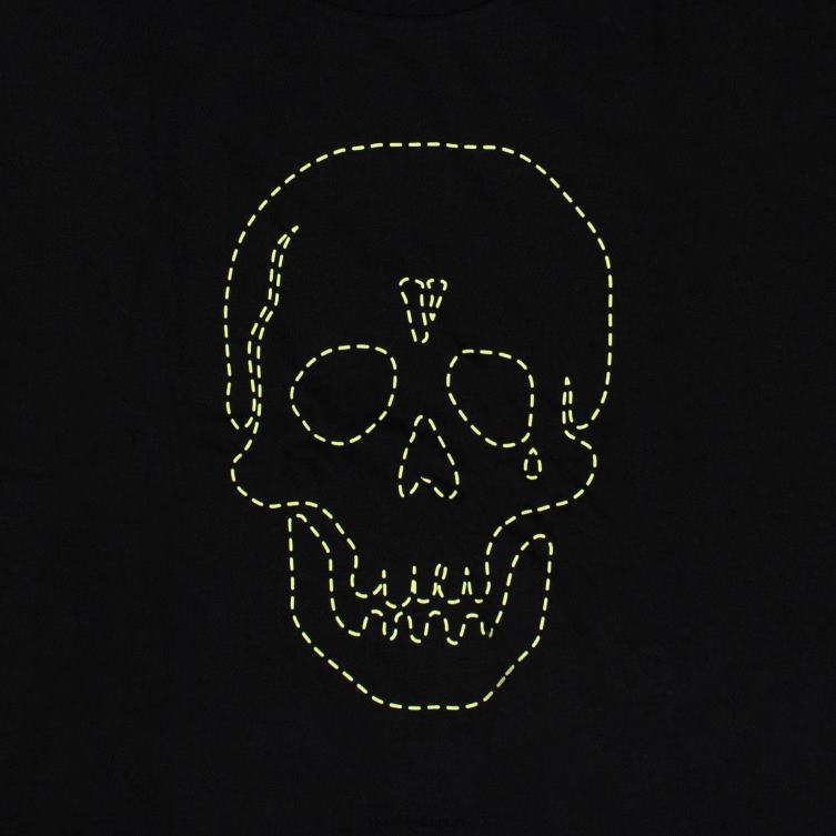 Neighborhood Skull Black T Shirt Men Vlone HRJFR189 Top