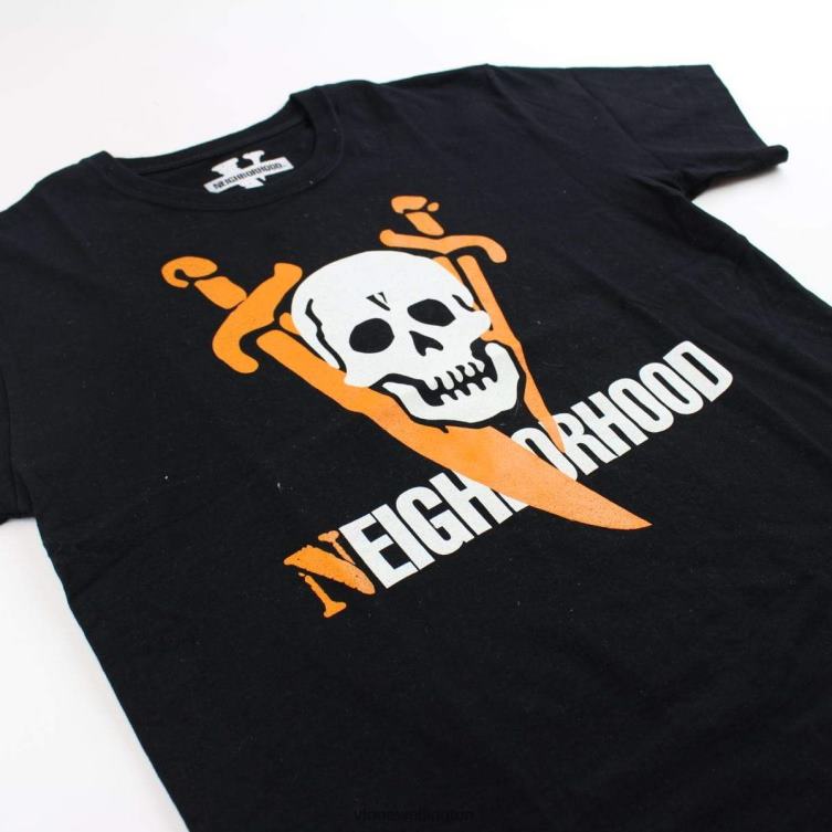 Neighborhood Skull Logo T Shirt Men Vlone HRJFR254 Top