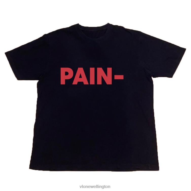 Pain Black Tee Men Vlone HRJFR218 Top