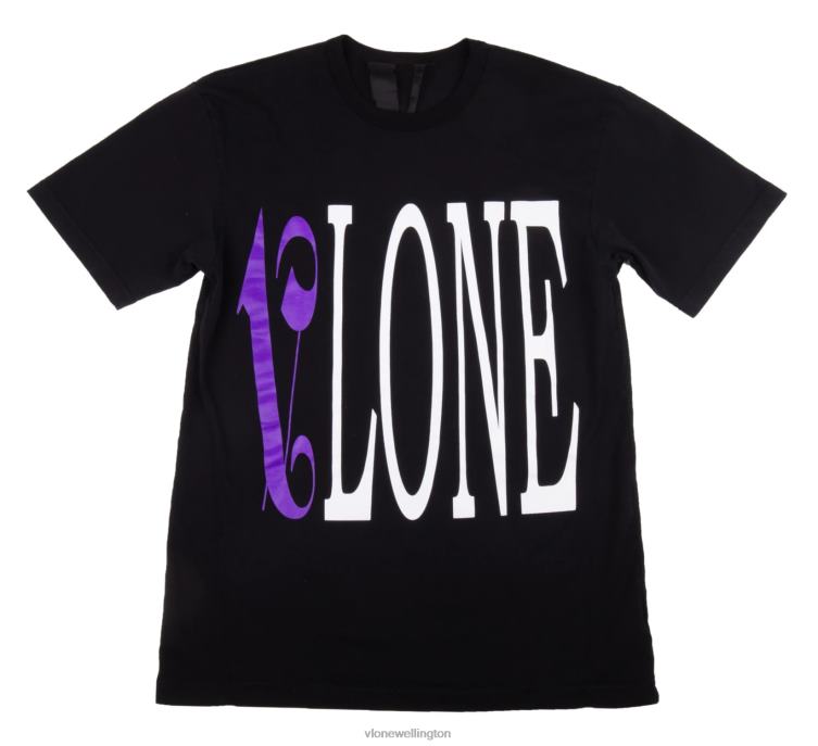 Palm Angels T Shirt Black/Purple Men Vlone HRJFR187 Top