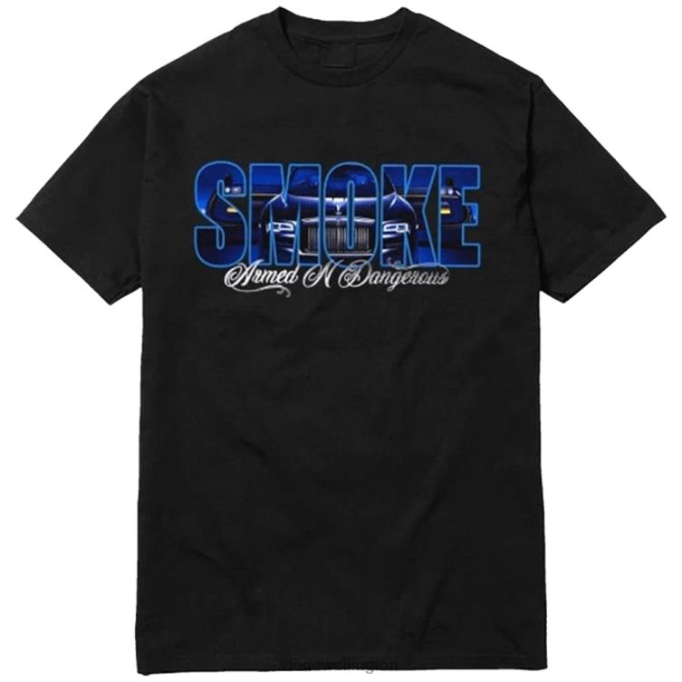 Pop Smoke Armed And Dangerous T Shirt Men Vlone HRJFR131 Top